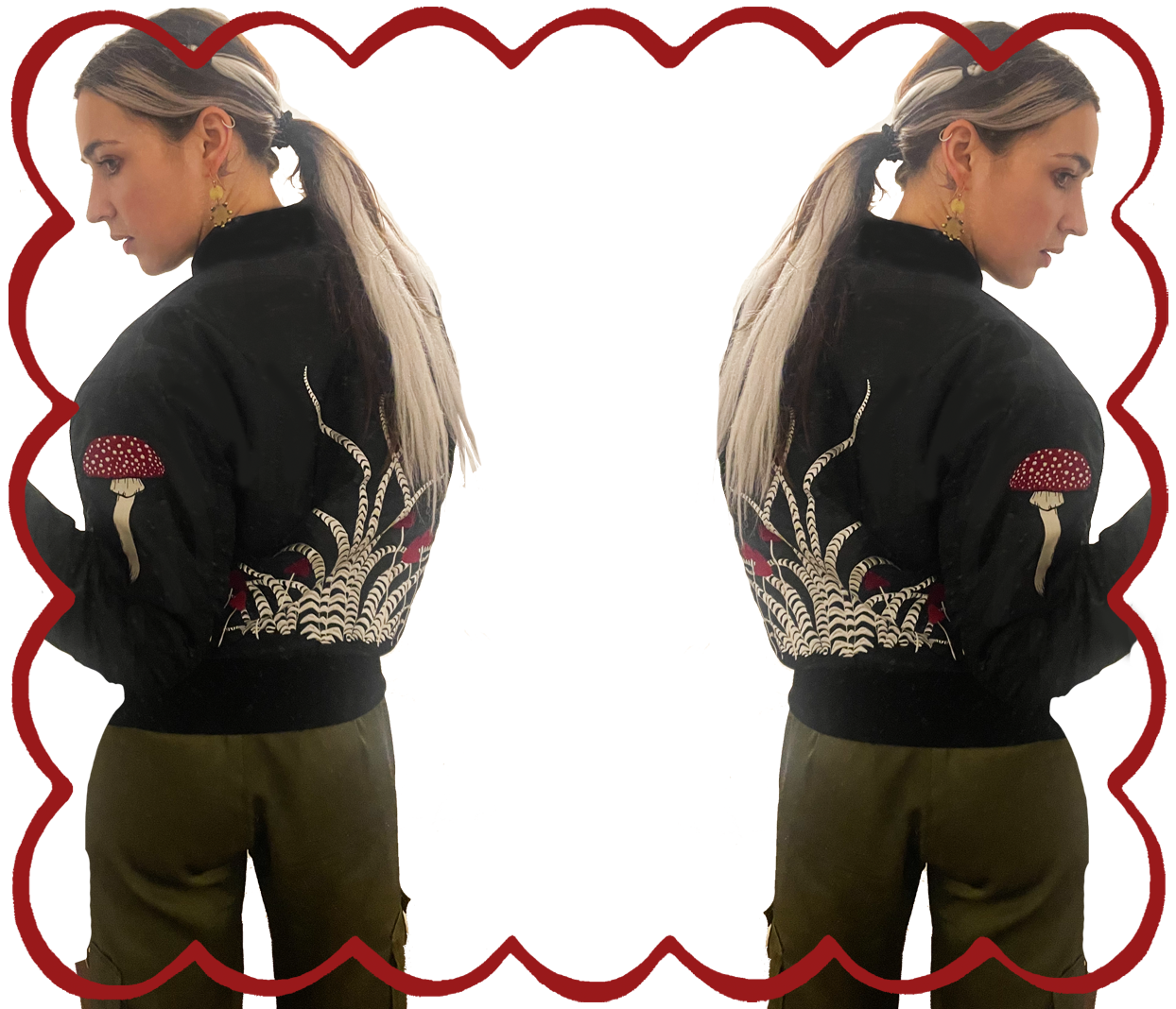 * The Bog Witch Bomber Jacket