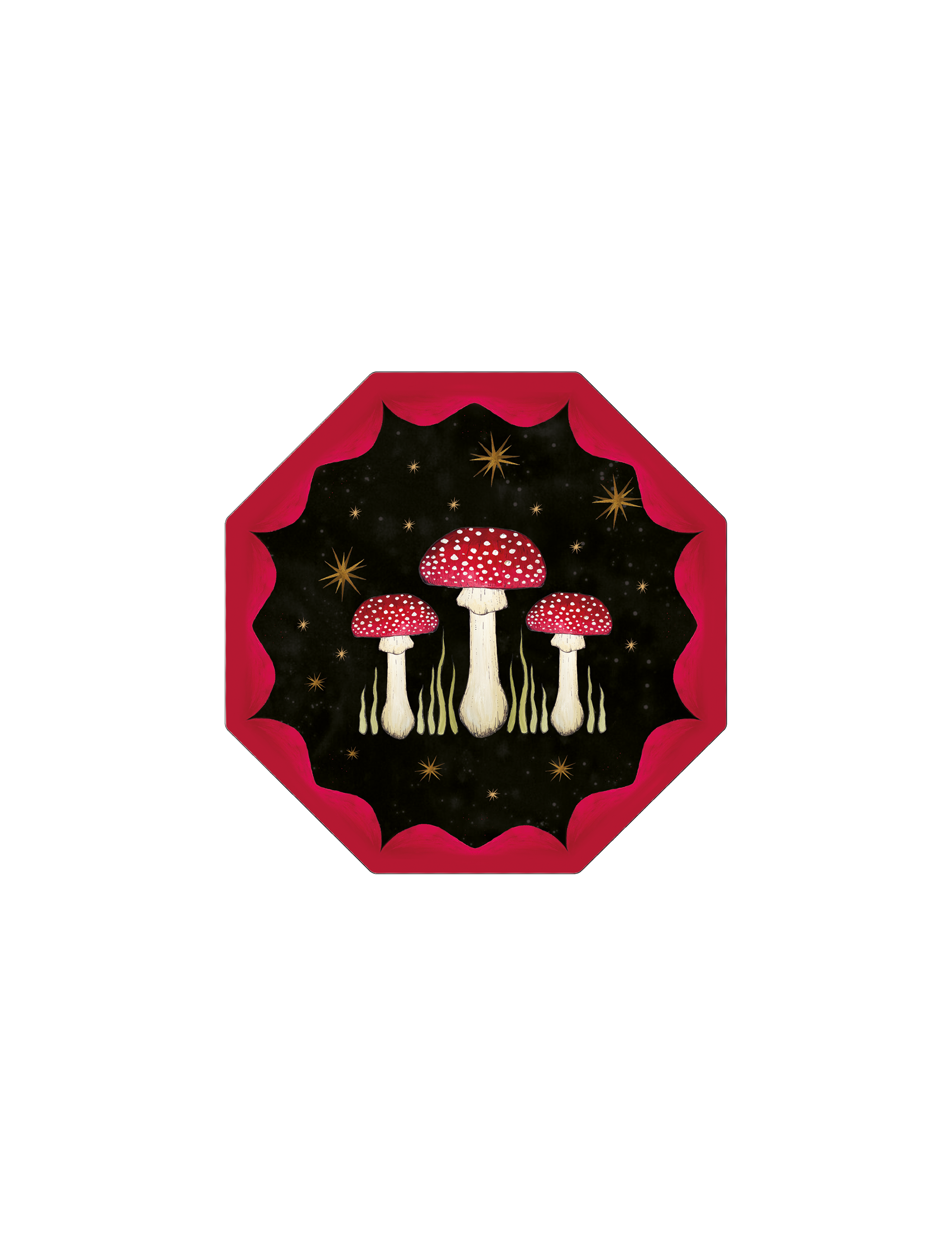 Pre Order Forbidden Forest Mushroom Coaster