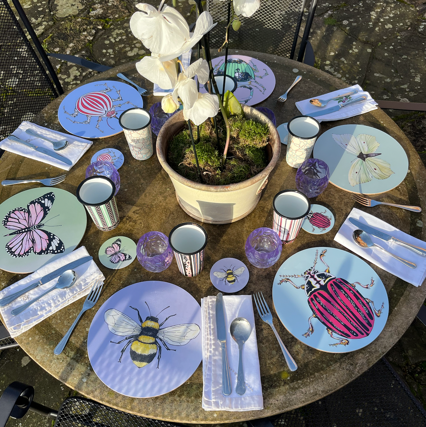 * Bells Beasties Bundle Mixed Set of Placemats, Coasters and Linens