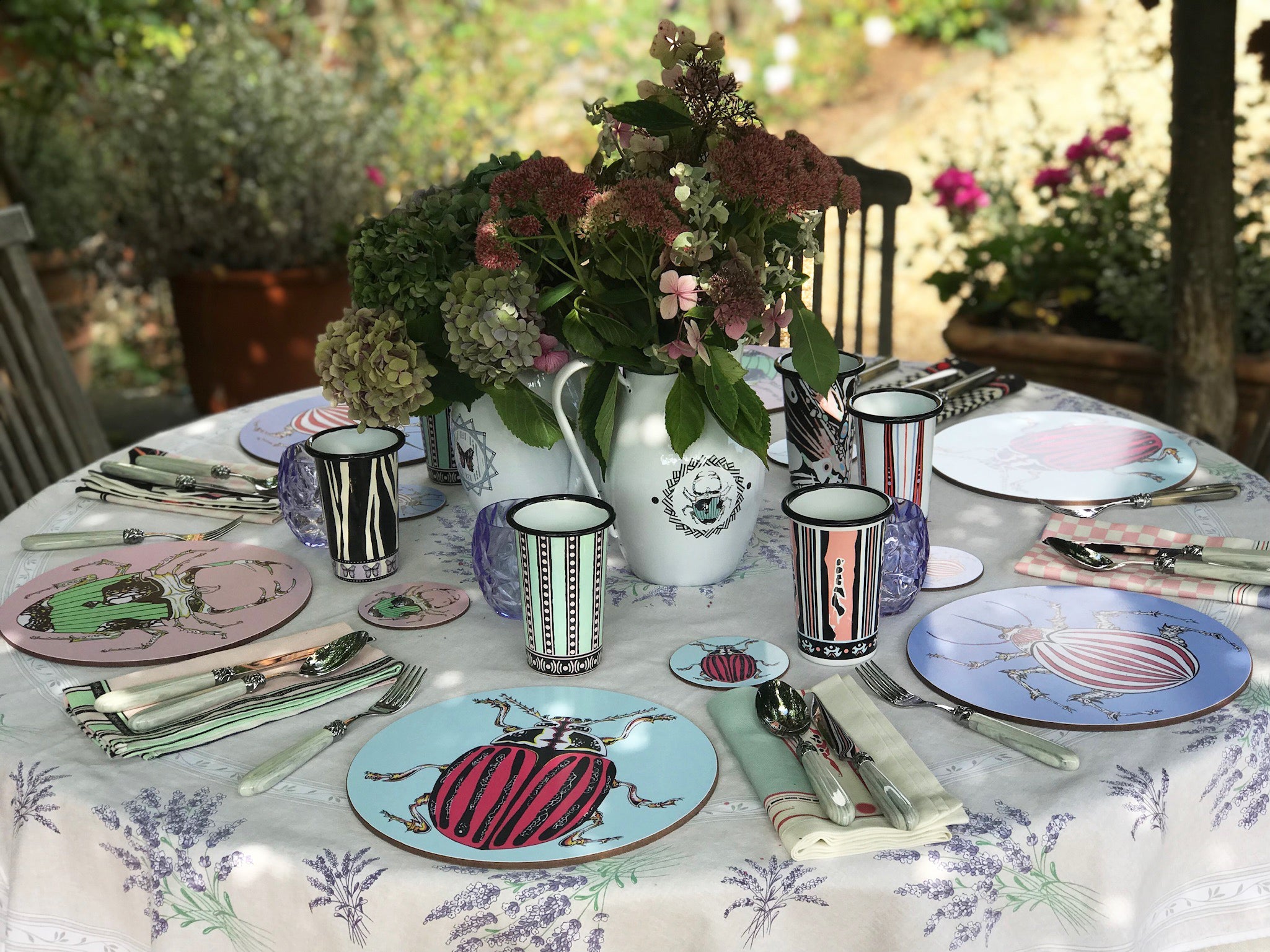 Set of 6 Beetle Placemats