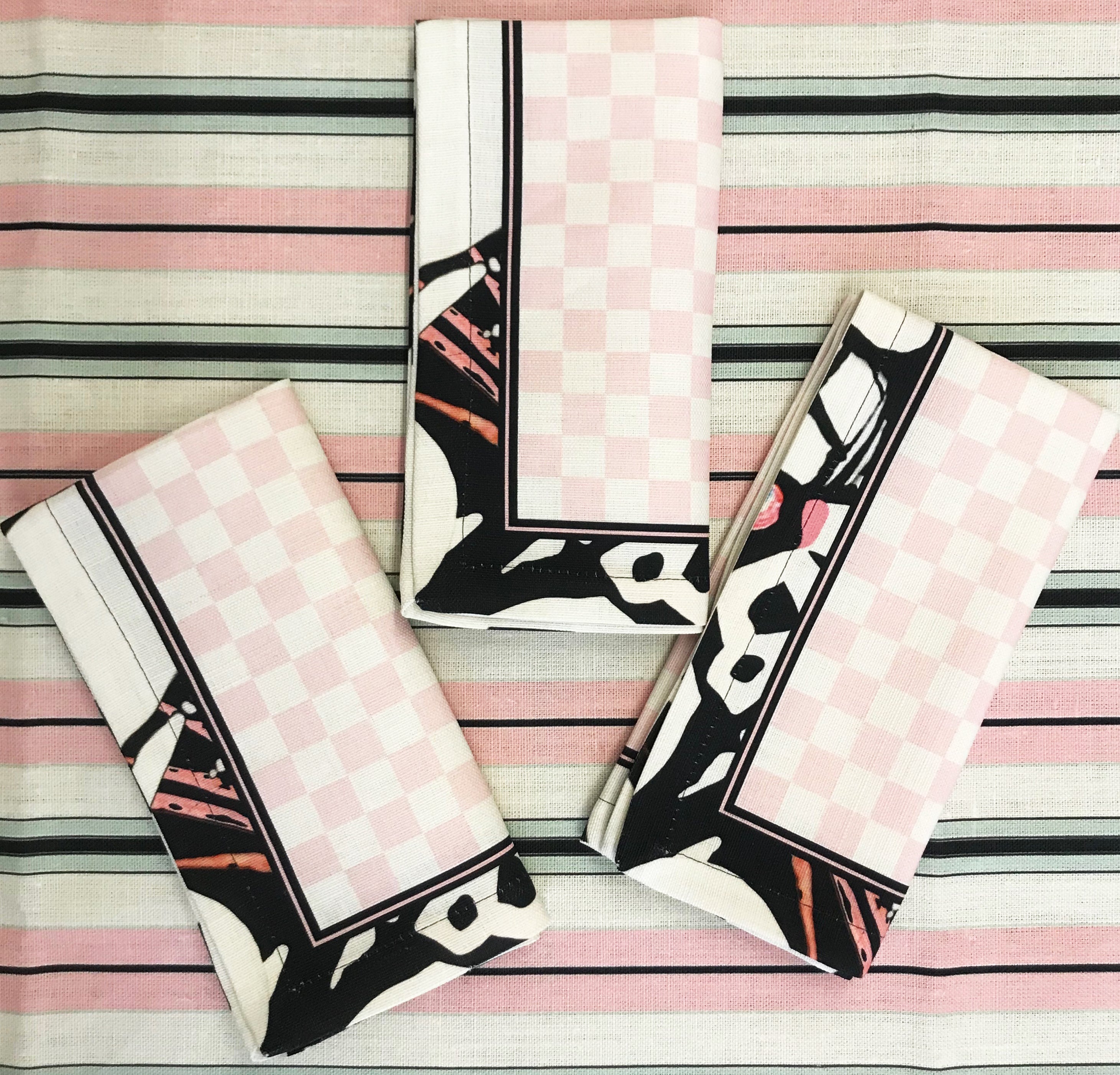 The Harlequin Napkin