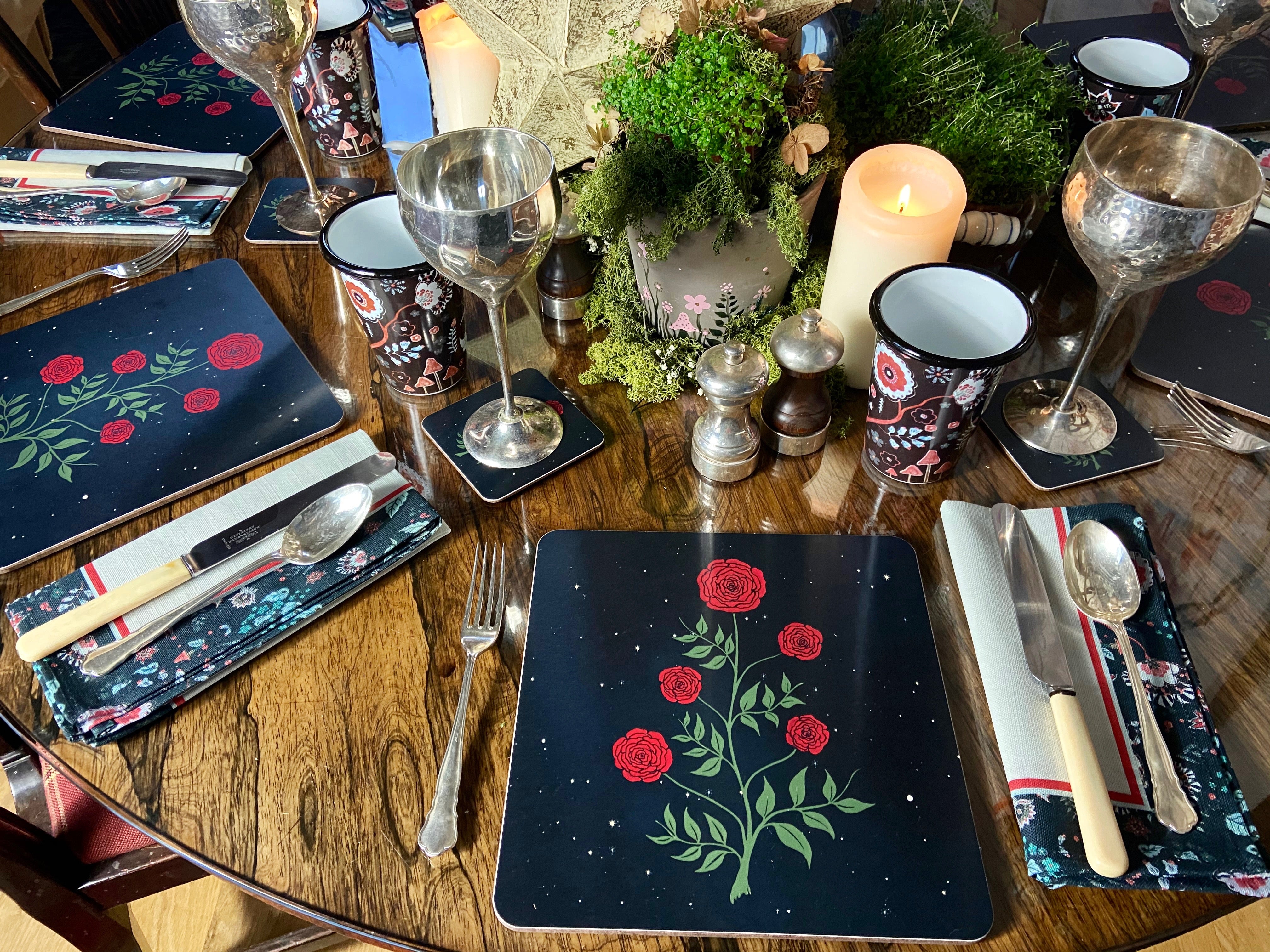 Evening Rose Placemat