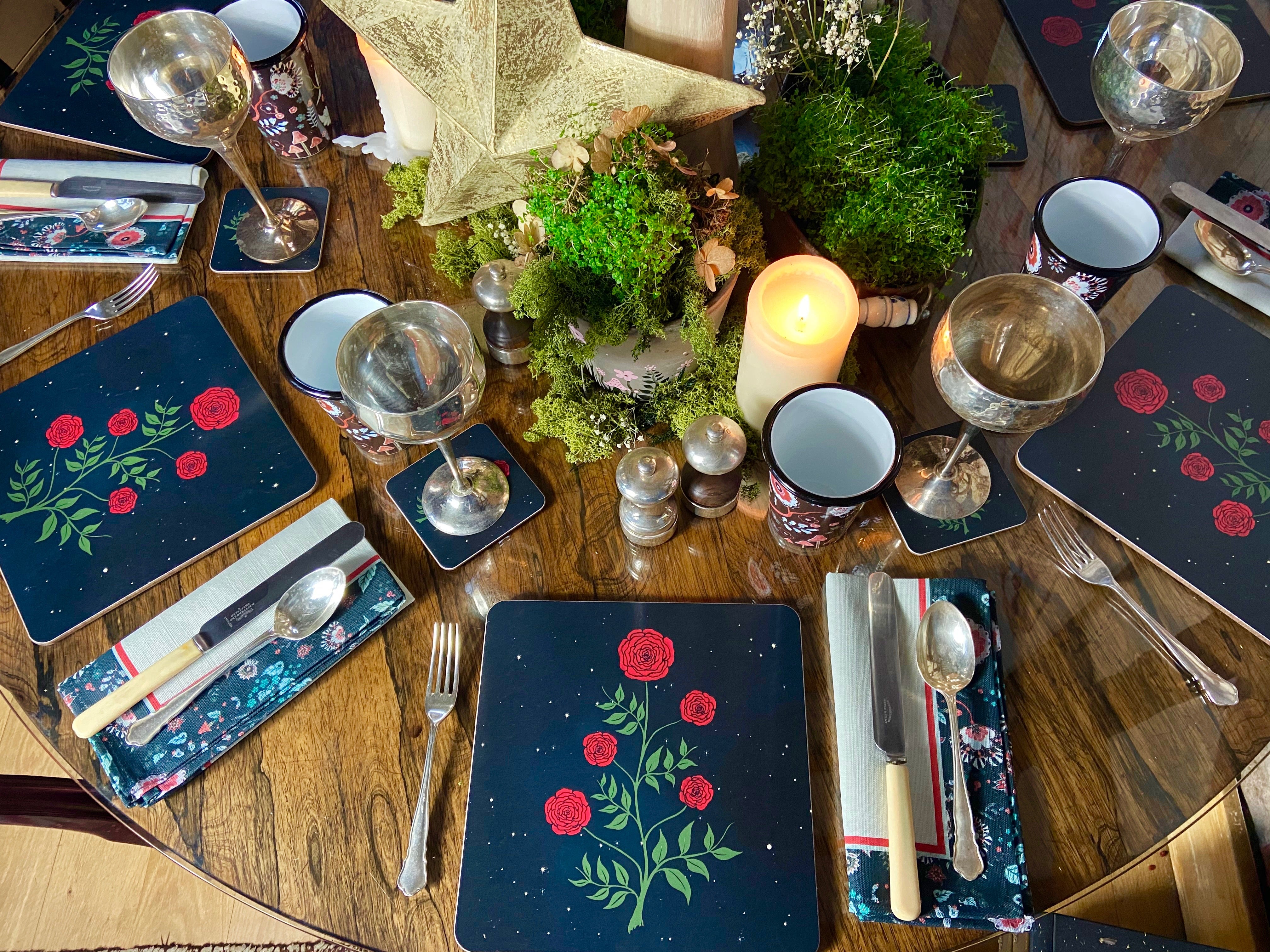 Evening Rose Placemat
