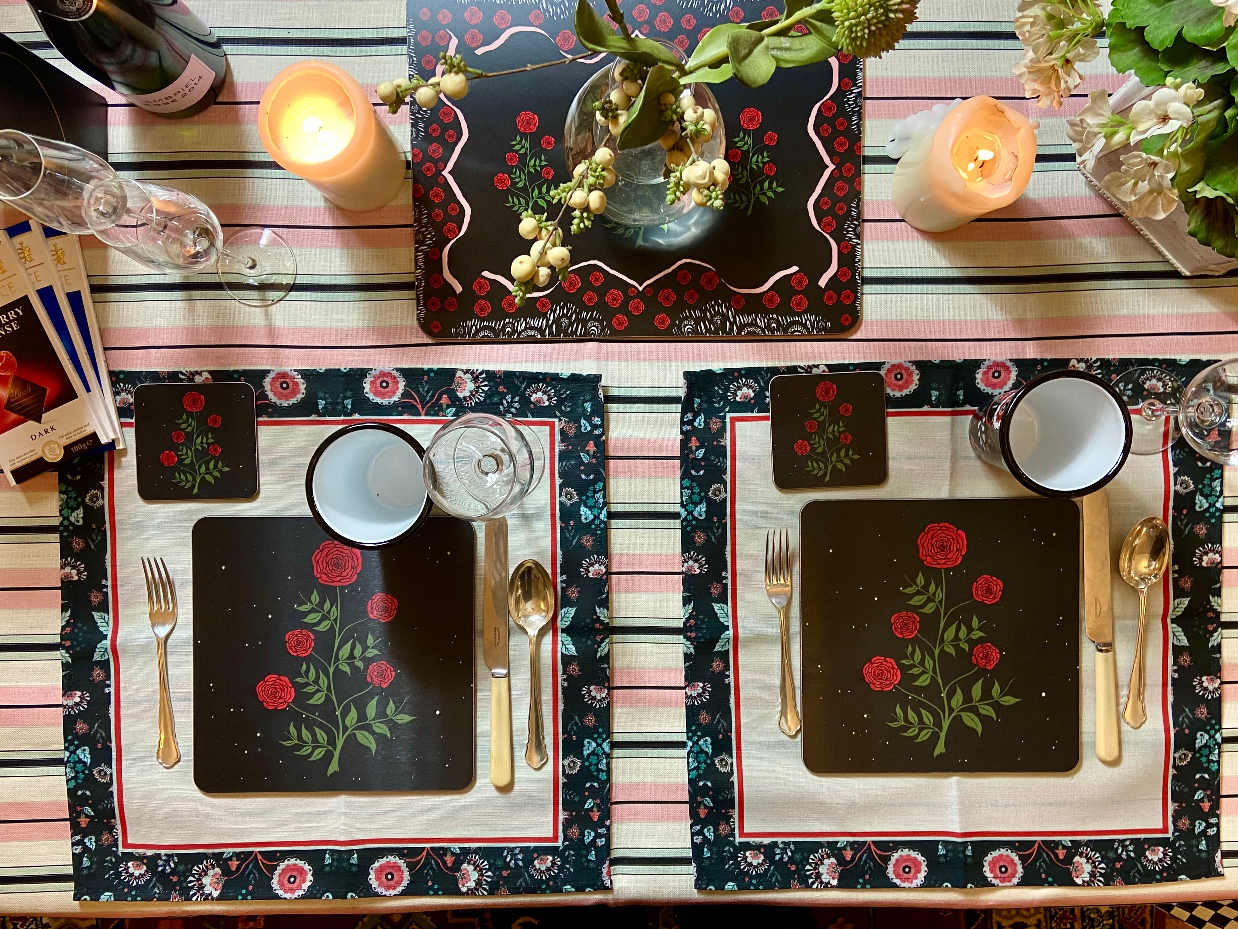 Evening Rose Placemat