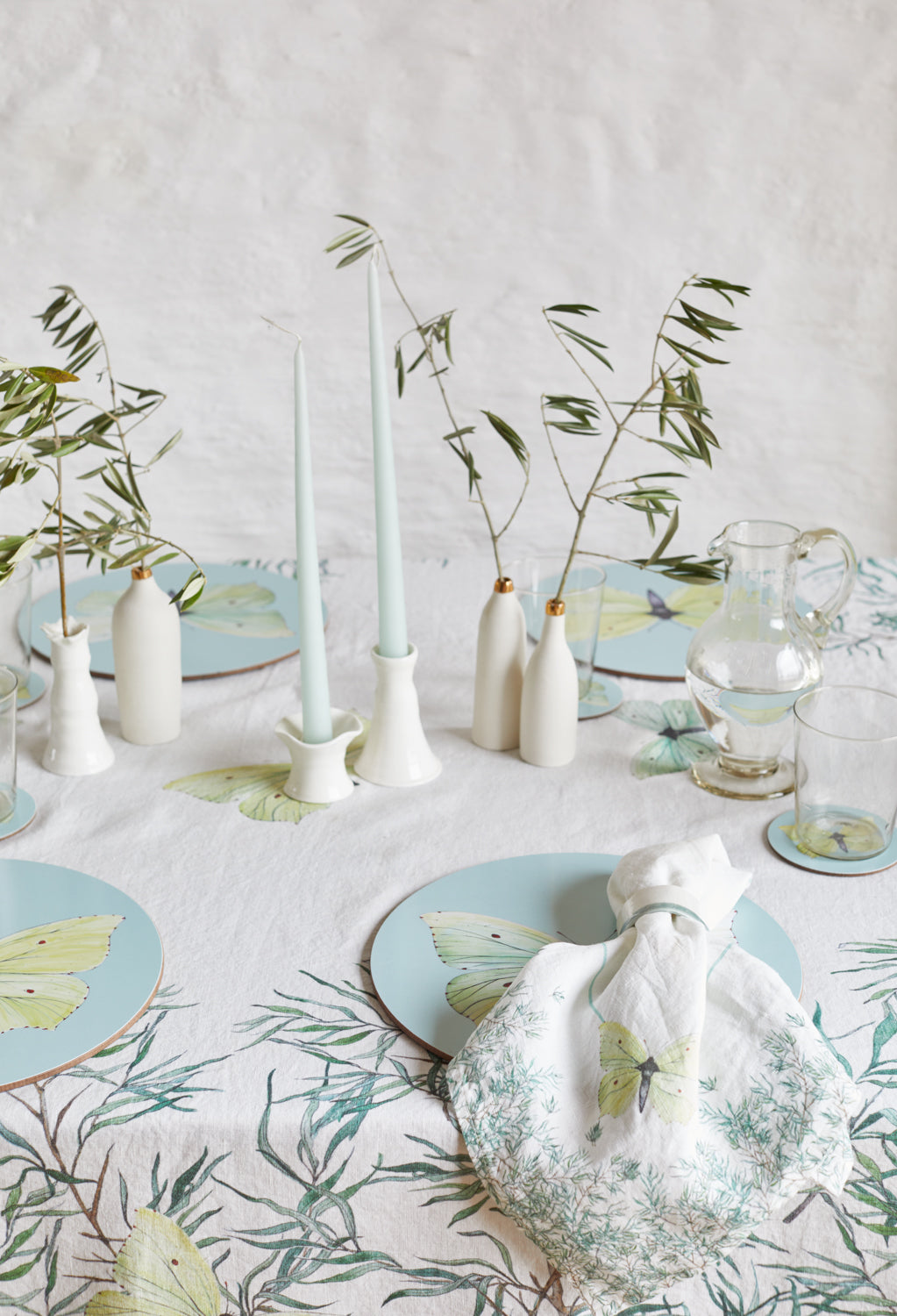 Yellow Brimstone Butterfly Placemat