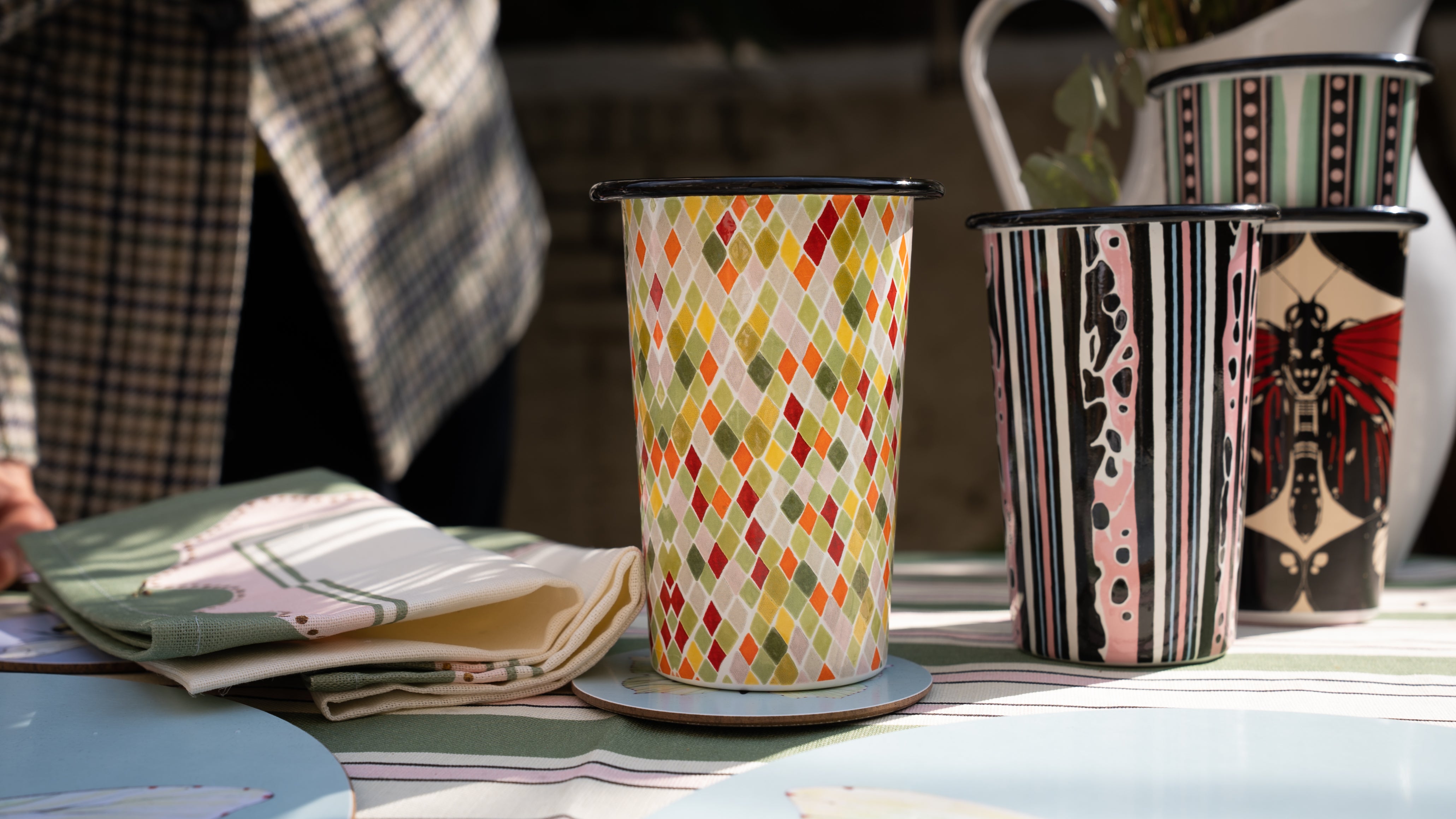 The Harlequin tumbler