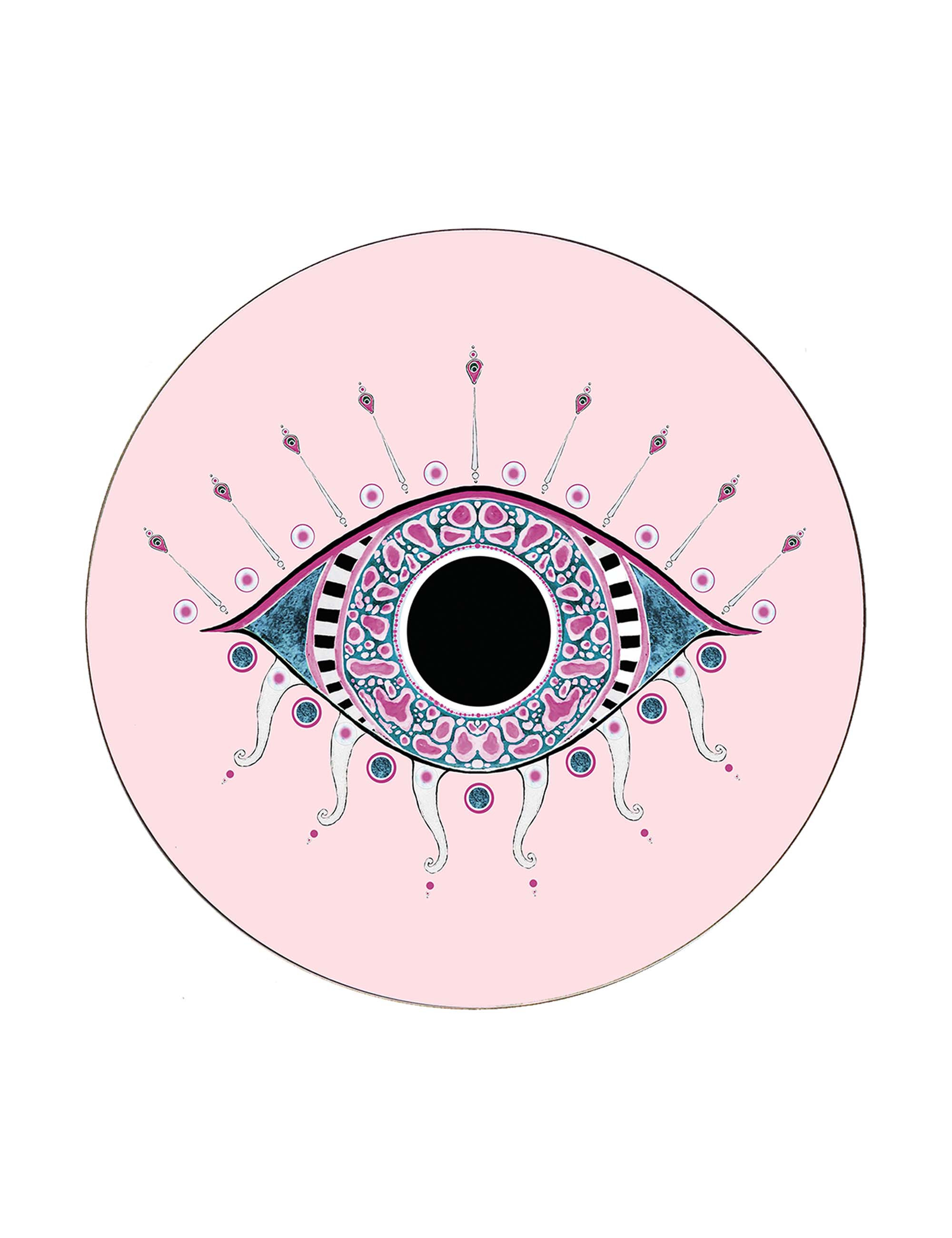 Scarlett Evil Eye Placemat
