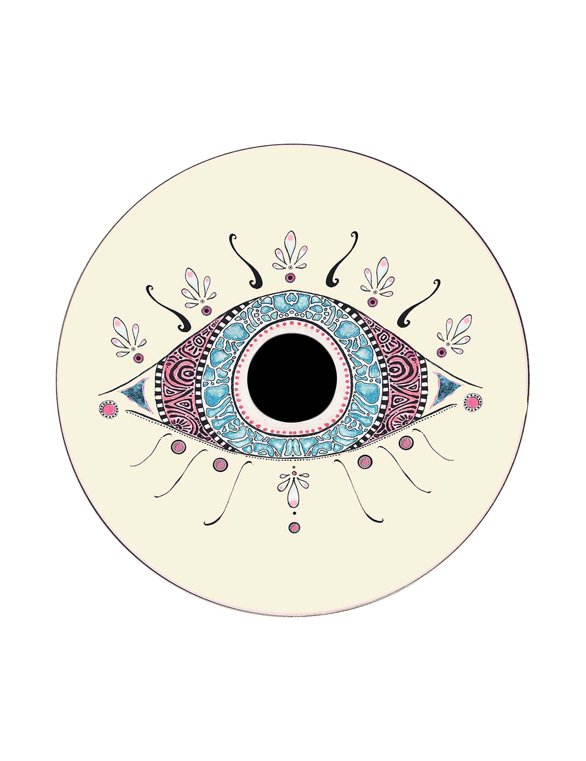 Shelly Evil Eye Placemat