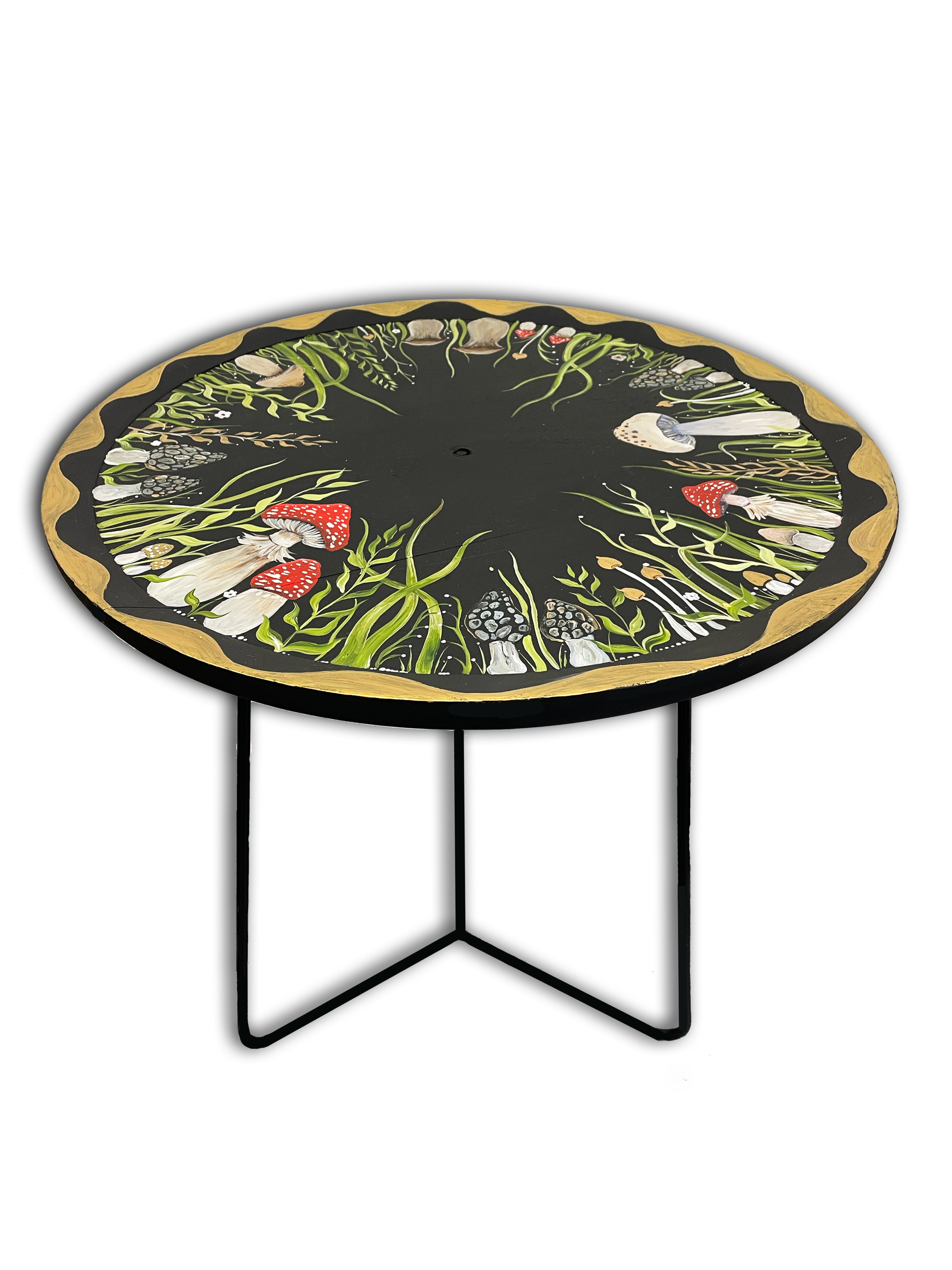* Fairy Ring Hand Painted Table