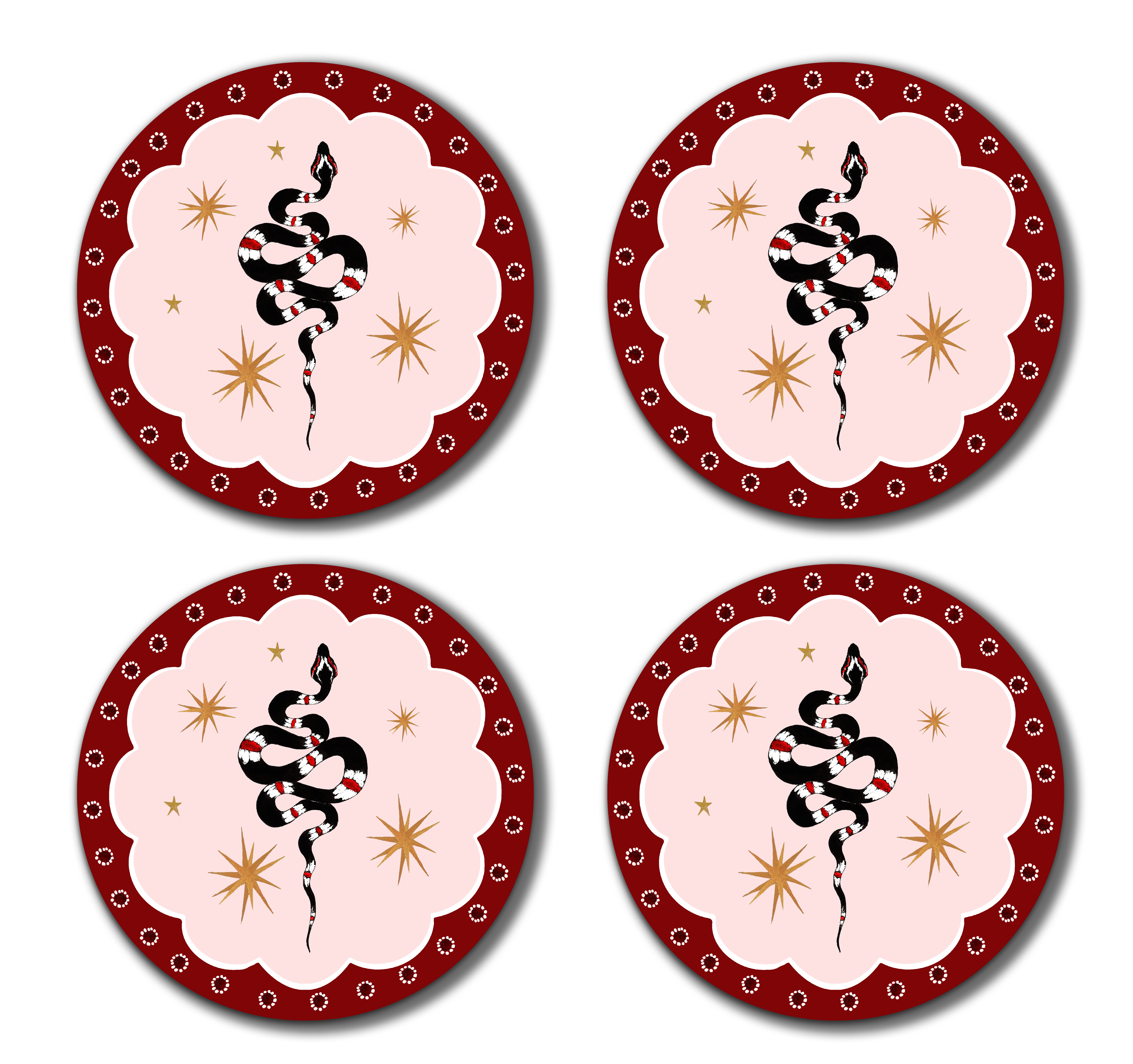 Pre Order Corn Snake Placemats set of 4