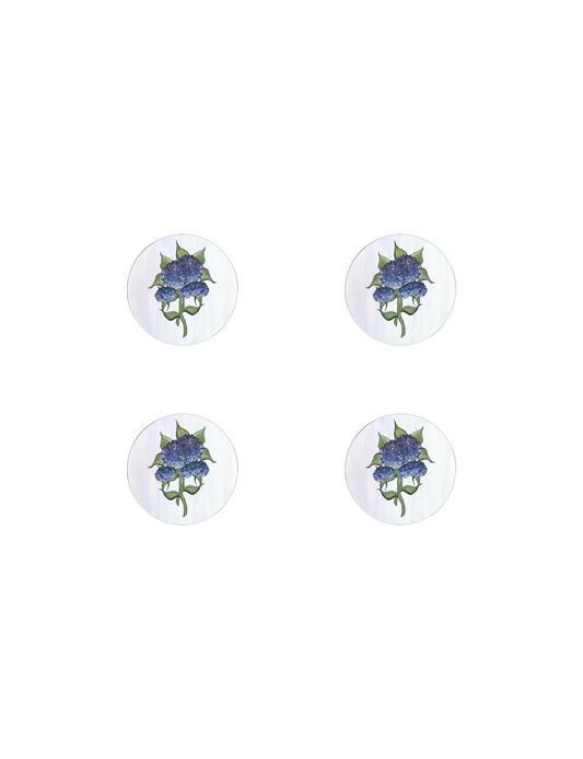 Hydrangeas Set of 4 Coasters