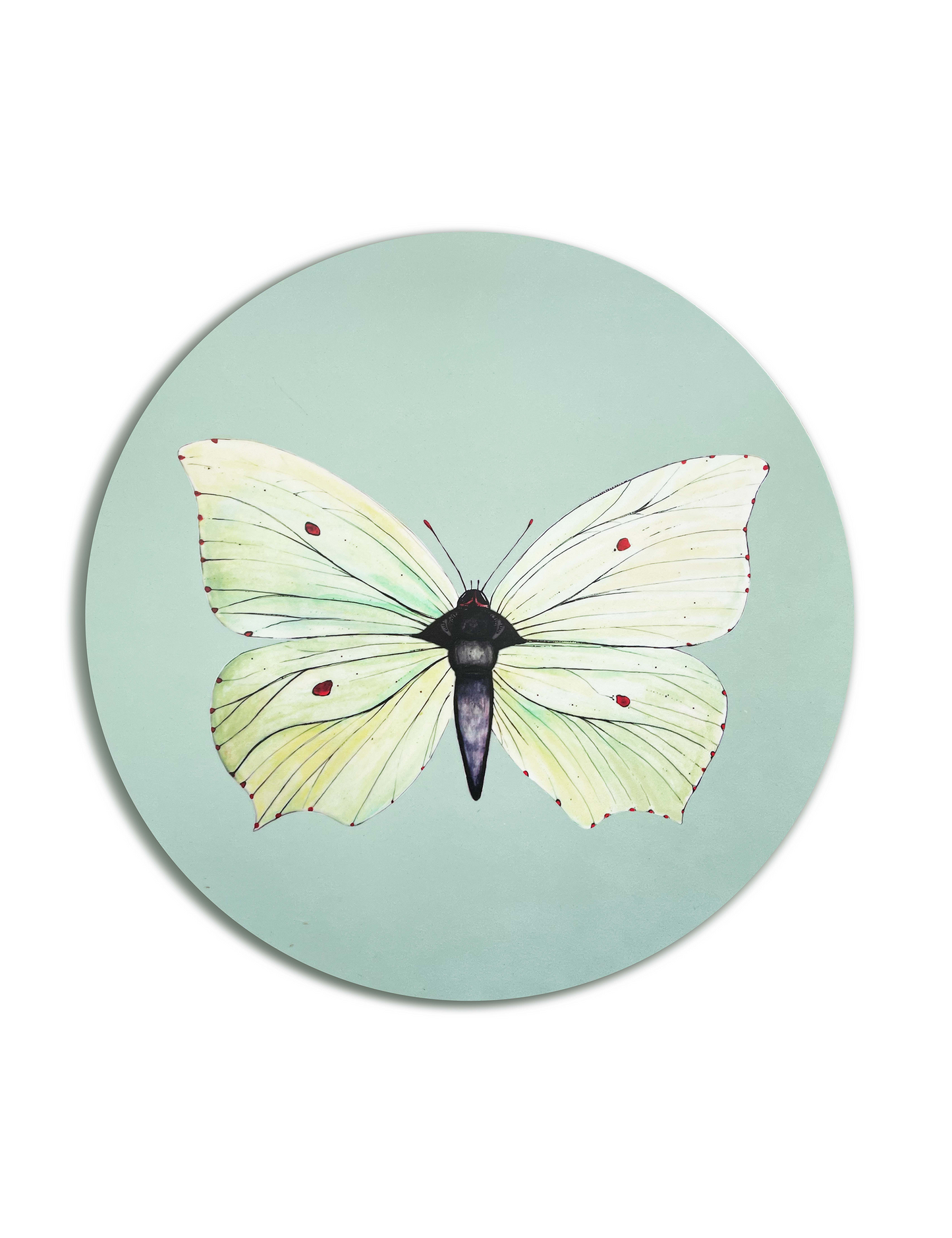Ice Blue Brimstone Butterly Placemat
