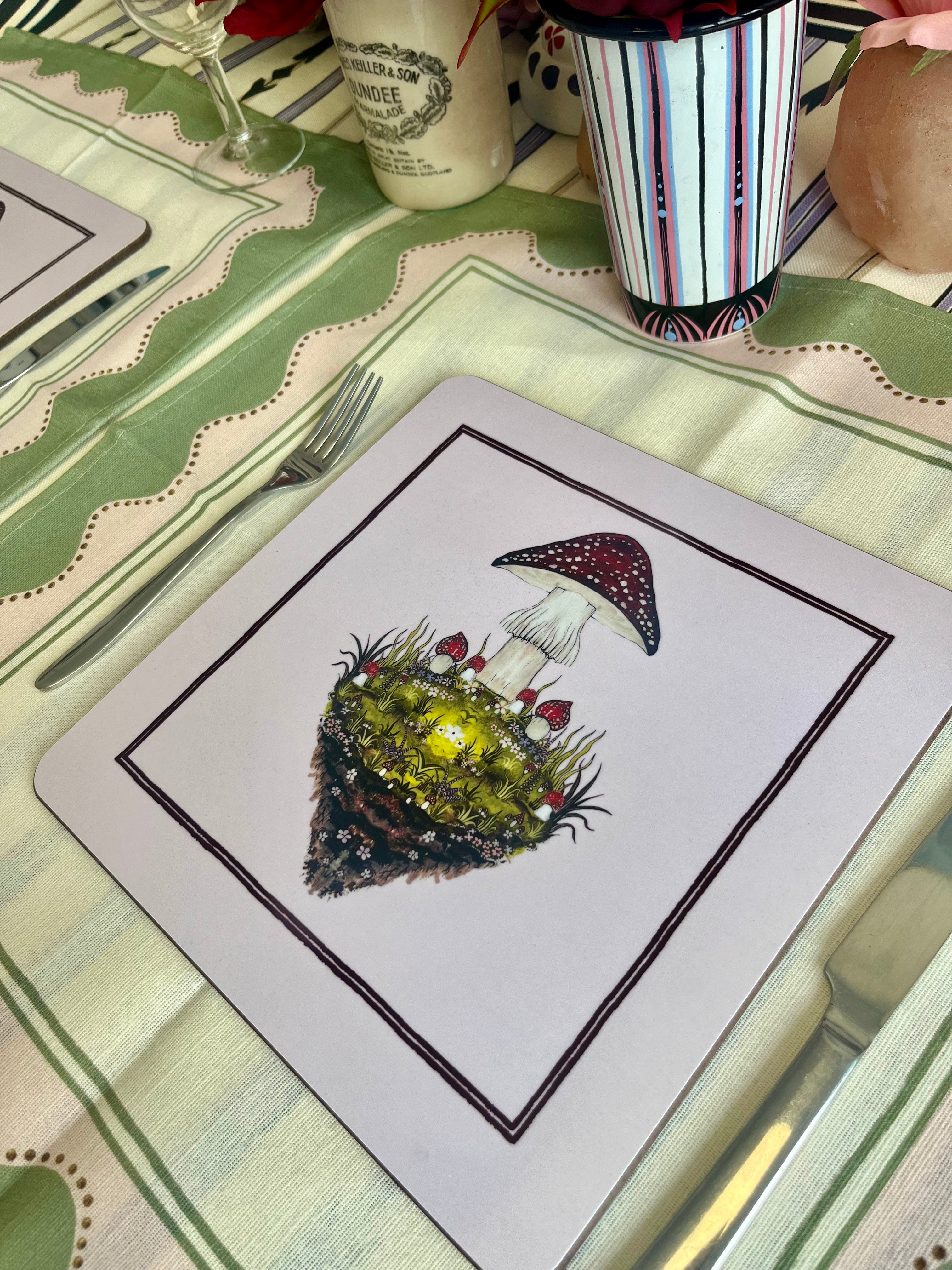 Moss Mountain Square Placemat