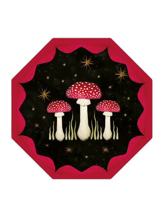 Forbidden Forest Mushroom Placemat
