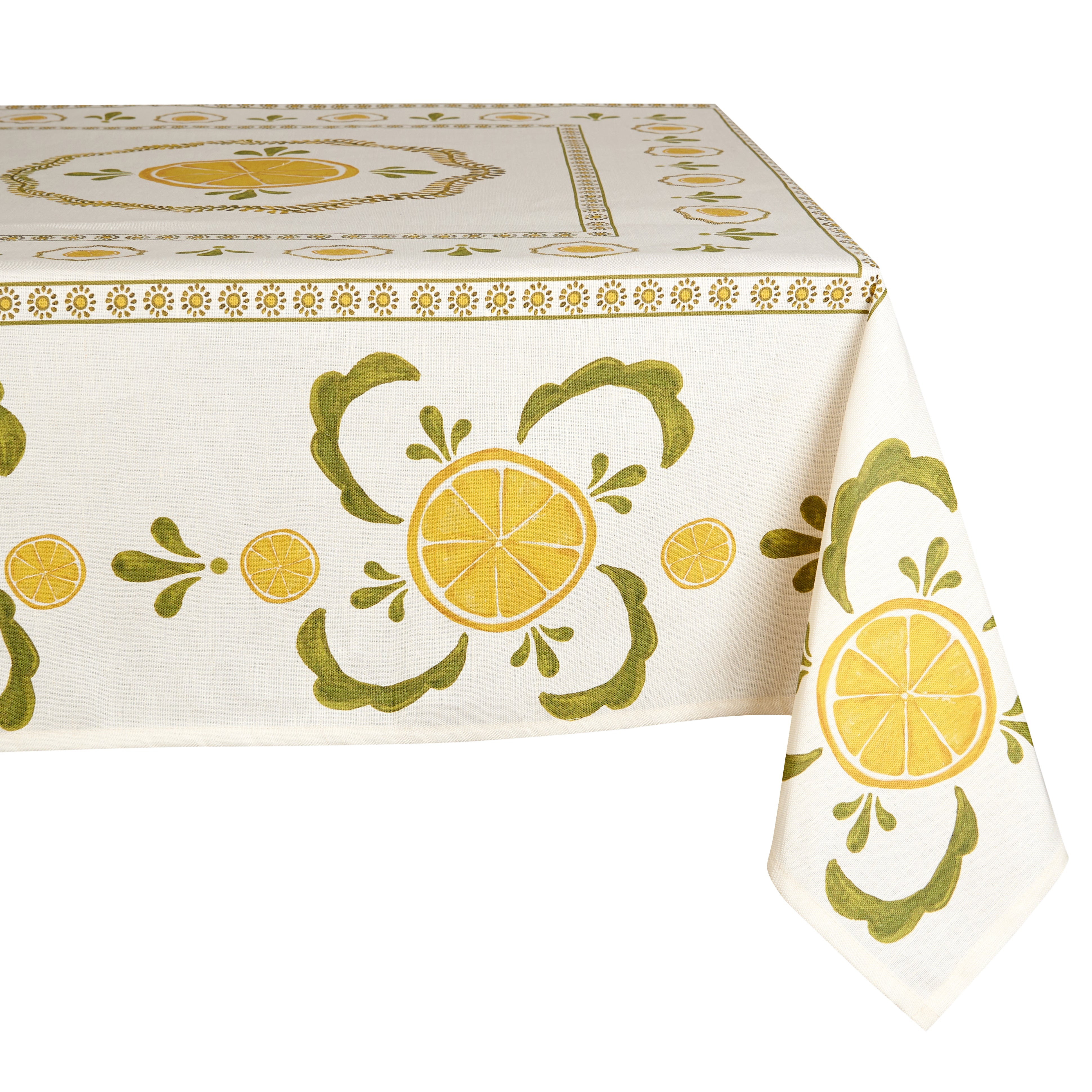 *Citrus Lemon Table Linen For Penny Morrison