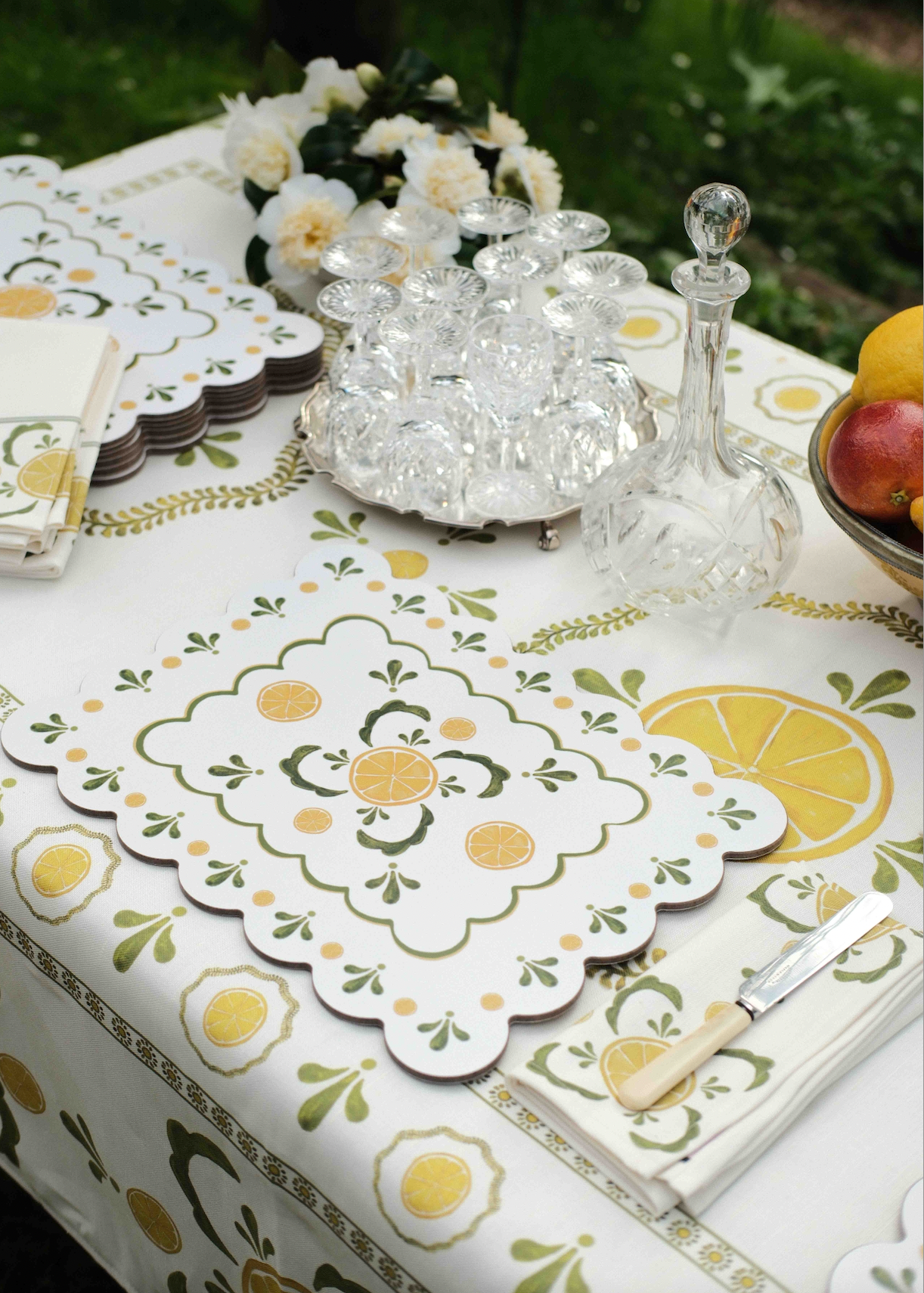 *Citrus Lemon Napkin For Penny Morrison