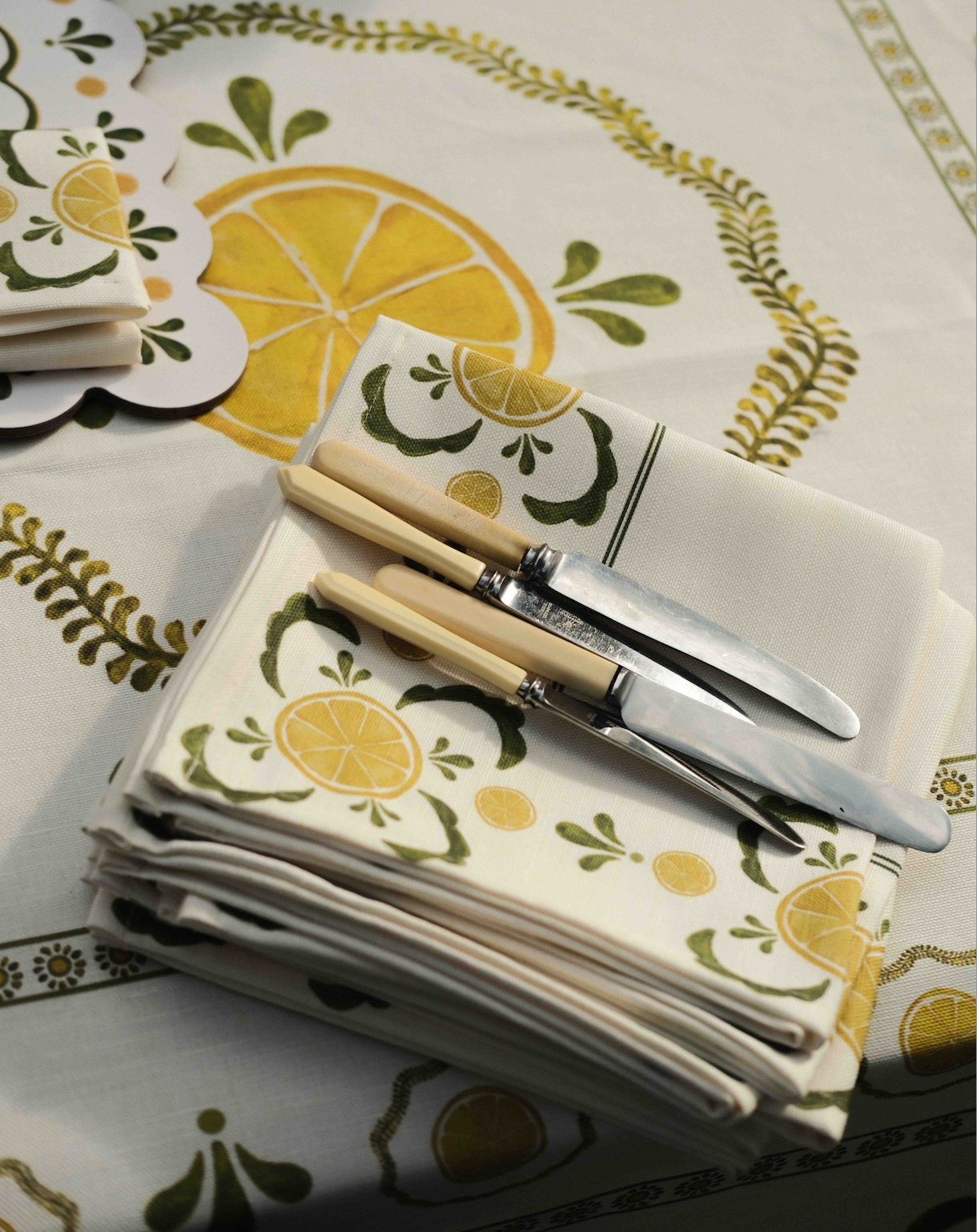 *Citrus Lemon Napkin For Penny Morrison