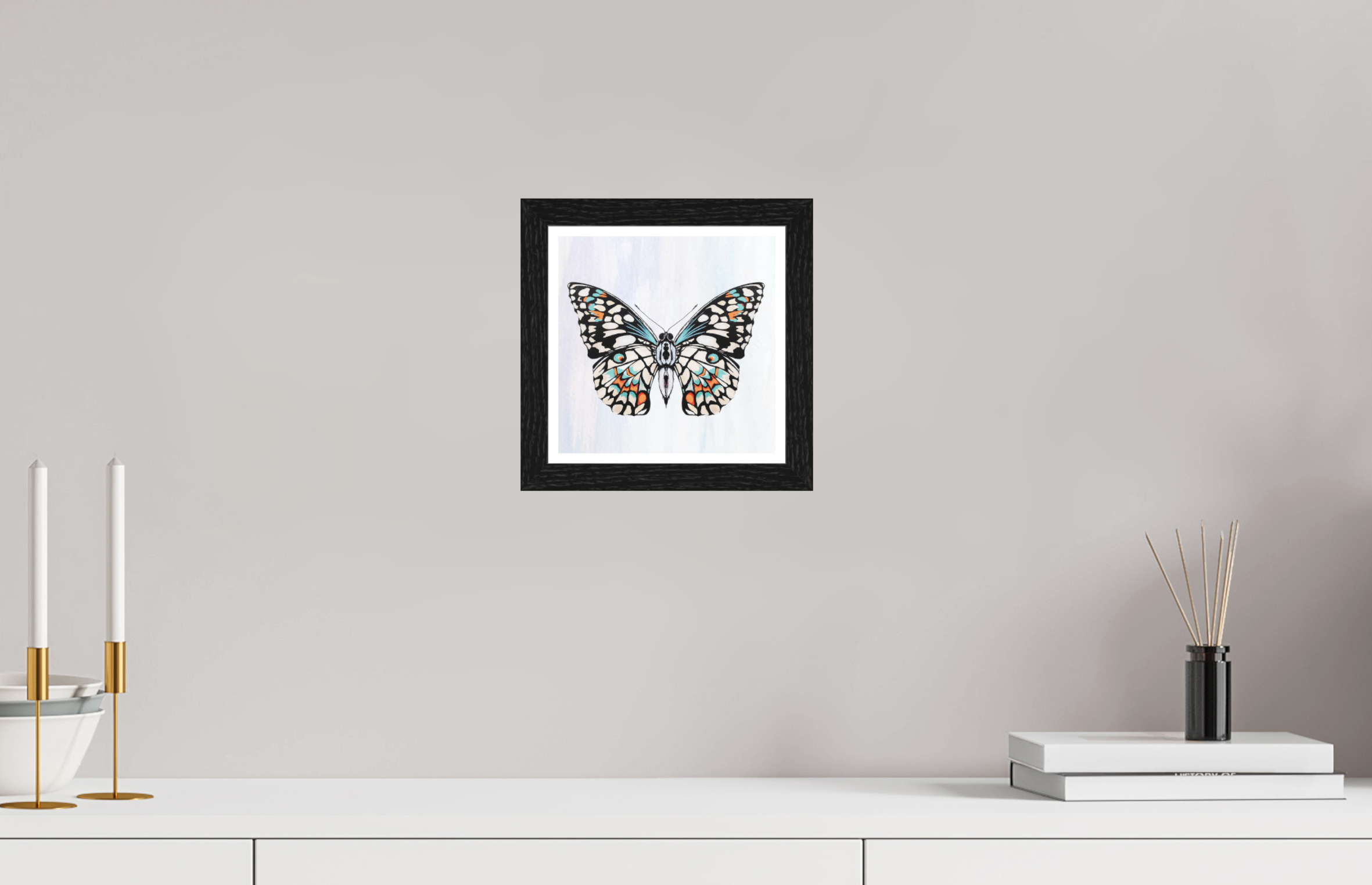 Sunset Moth Print