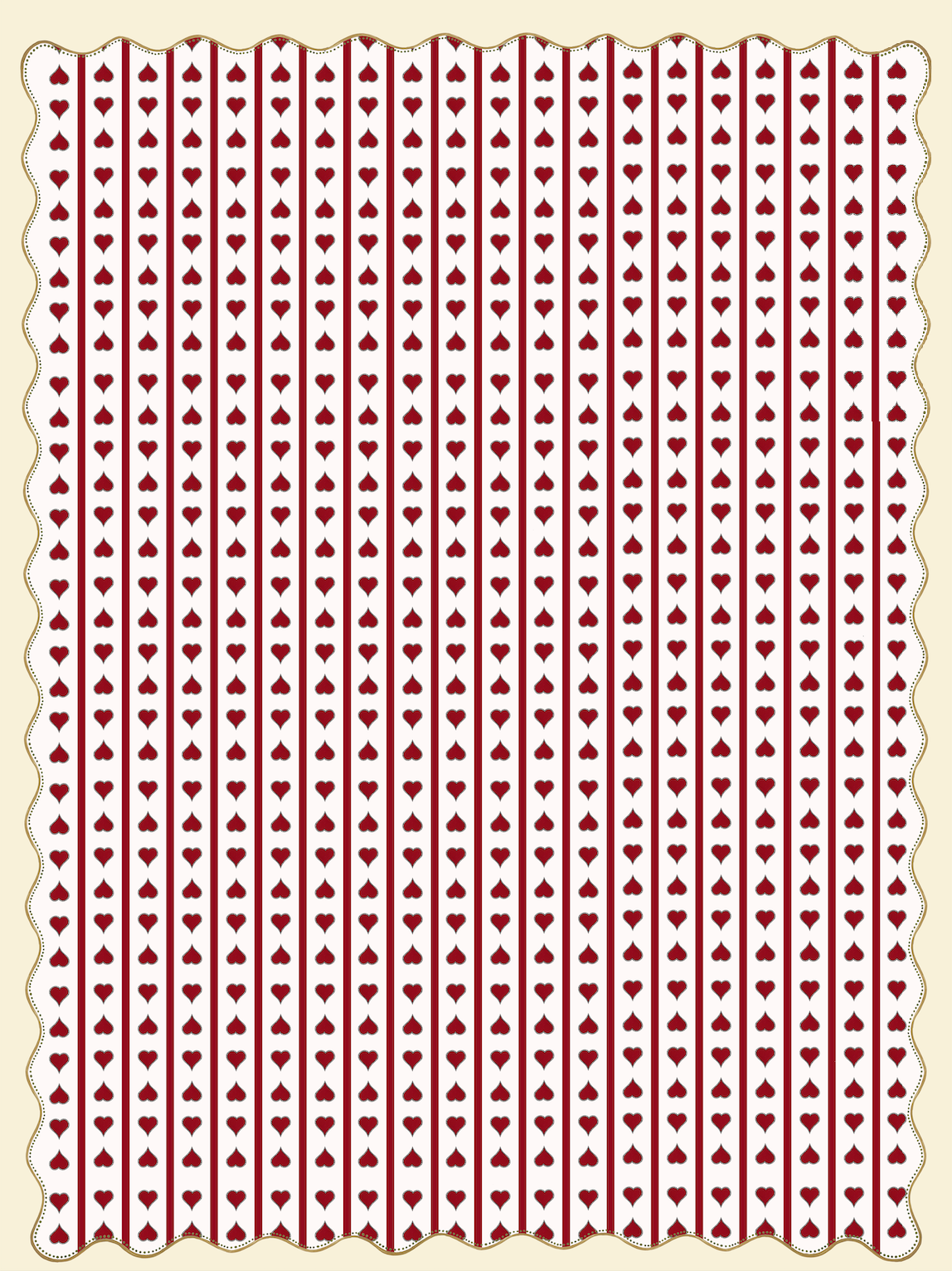 Love Hearts Table Linen