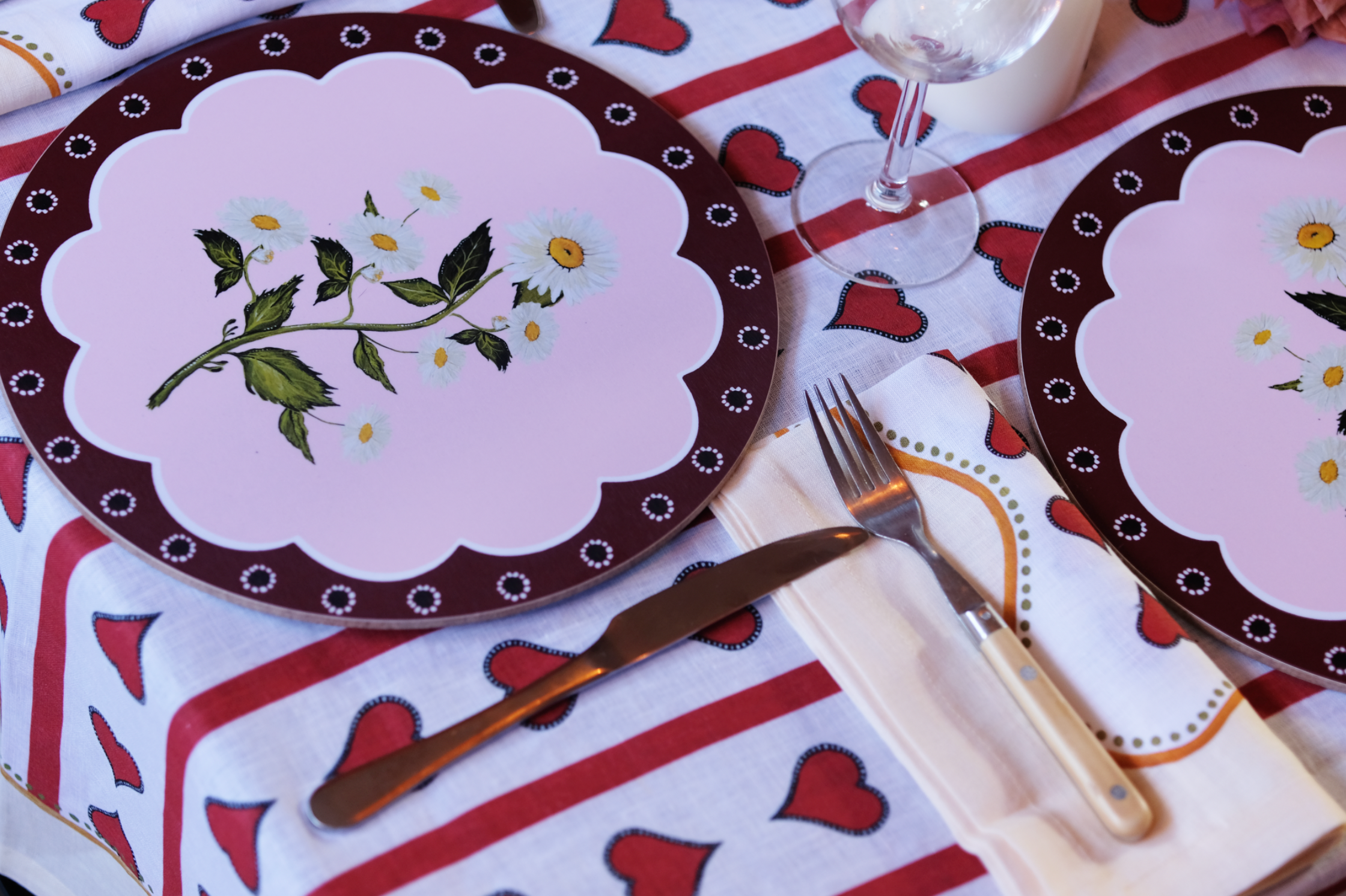Love Hearts Napkin