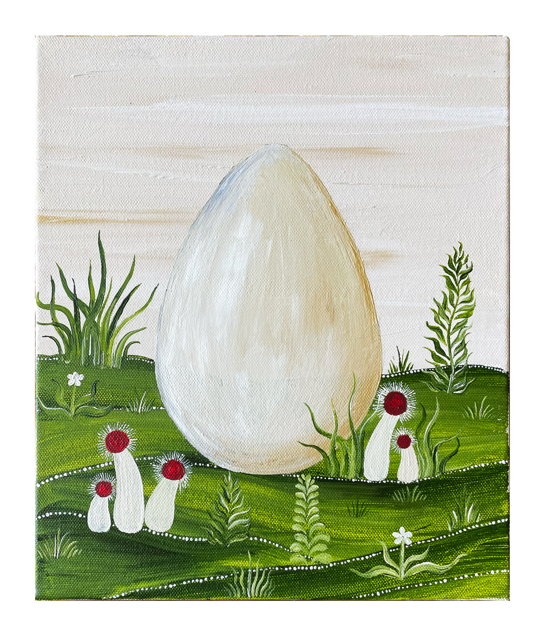 * Draconian Egg Toad On Canvas