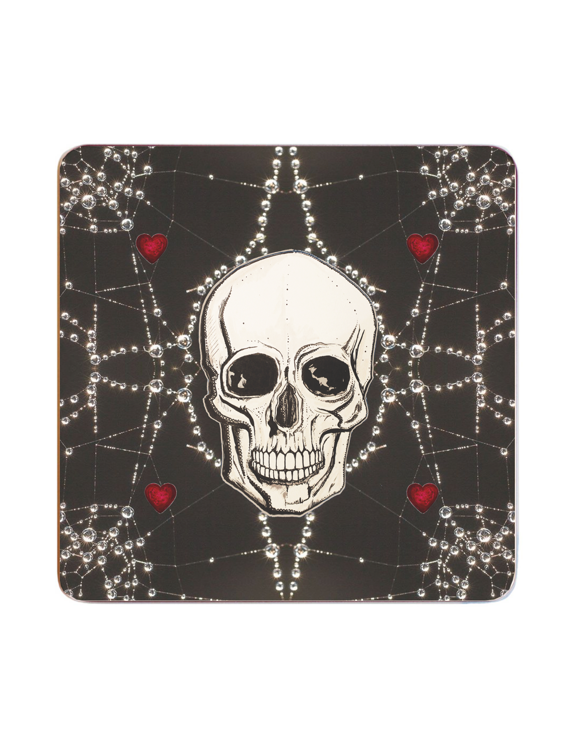 Skull Love Square Placemat