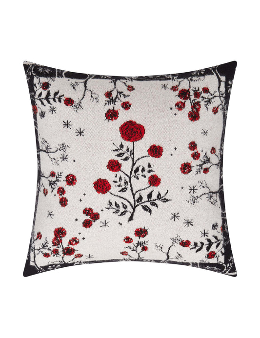 The Rose Garden Cashmere Cushion
