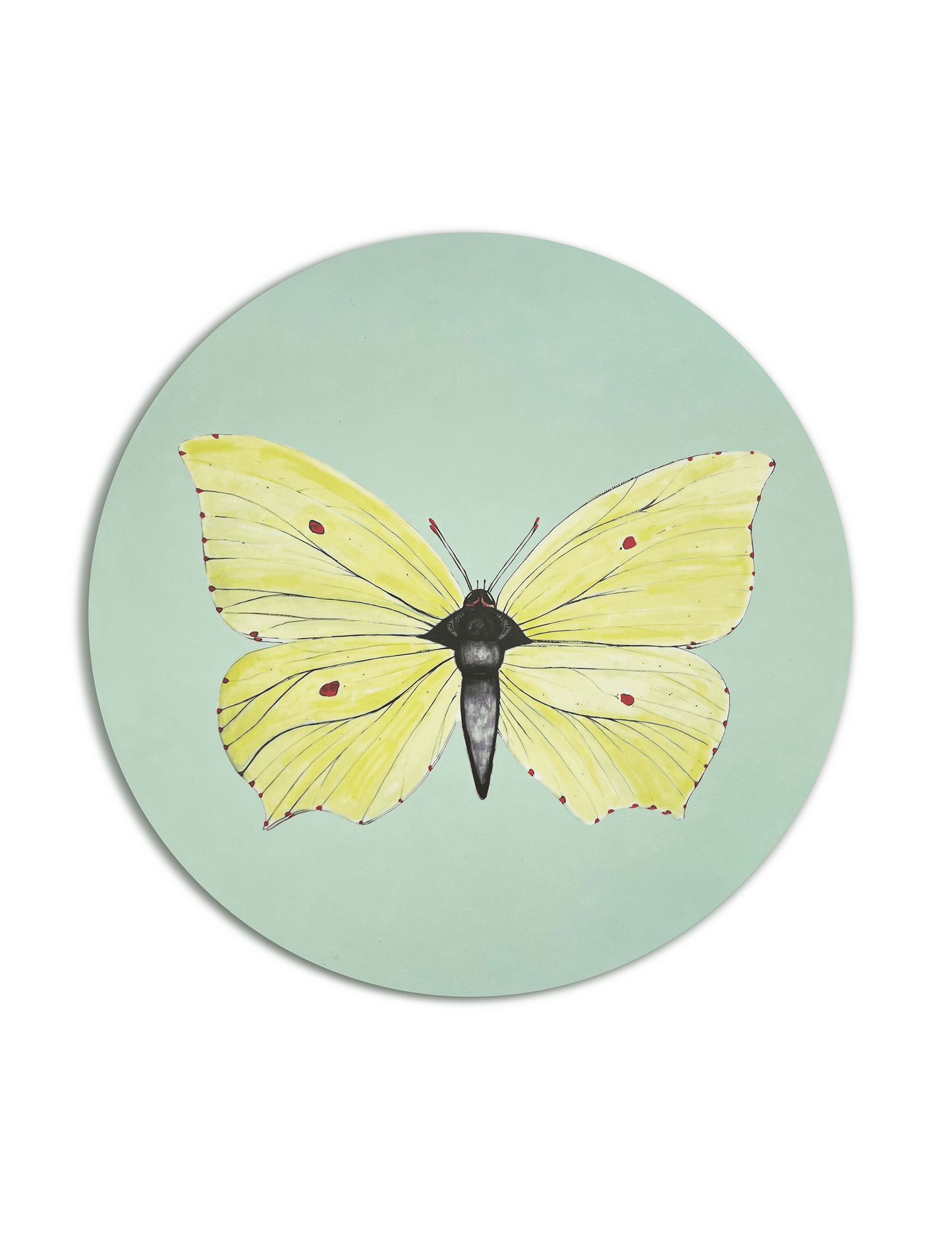 Yellow Brimstone Butterfly Placemat