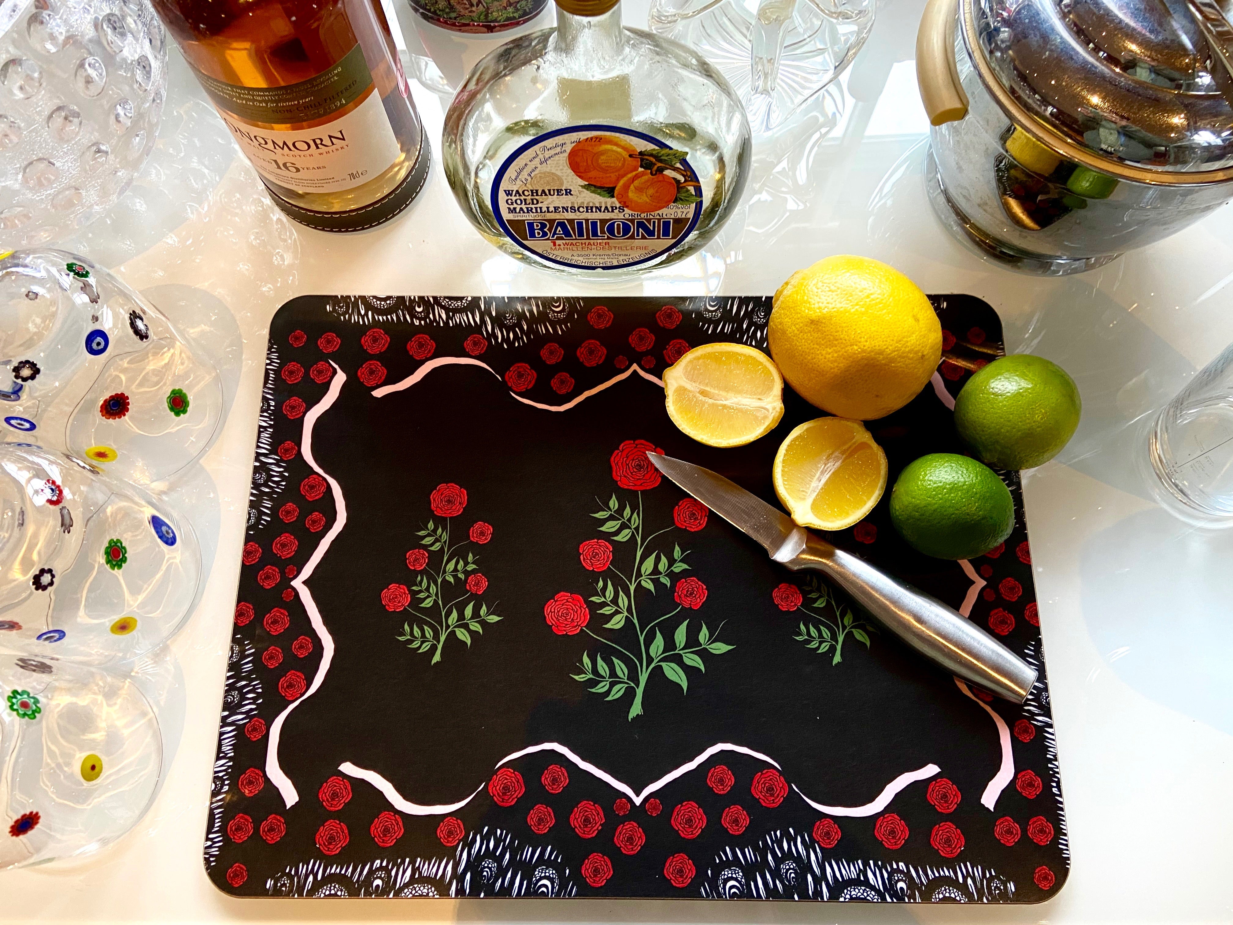 Medieval Rose Platter