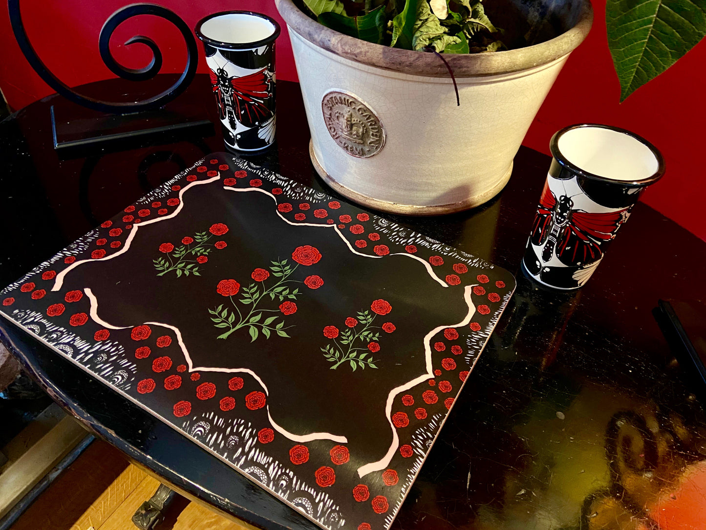 Medieval Rose Platter