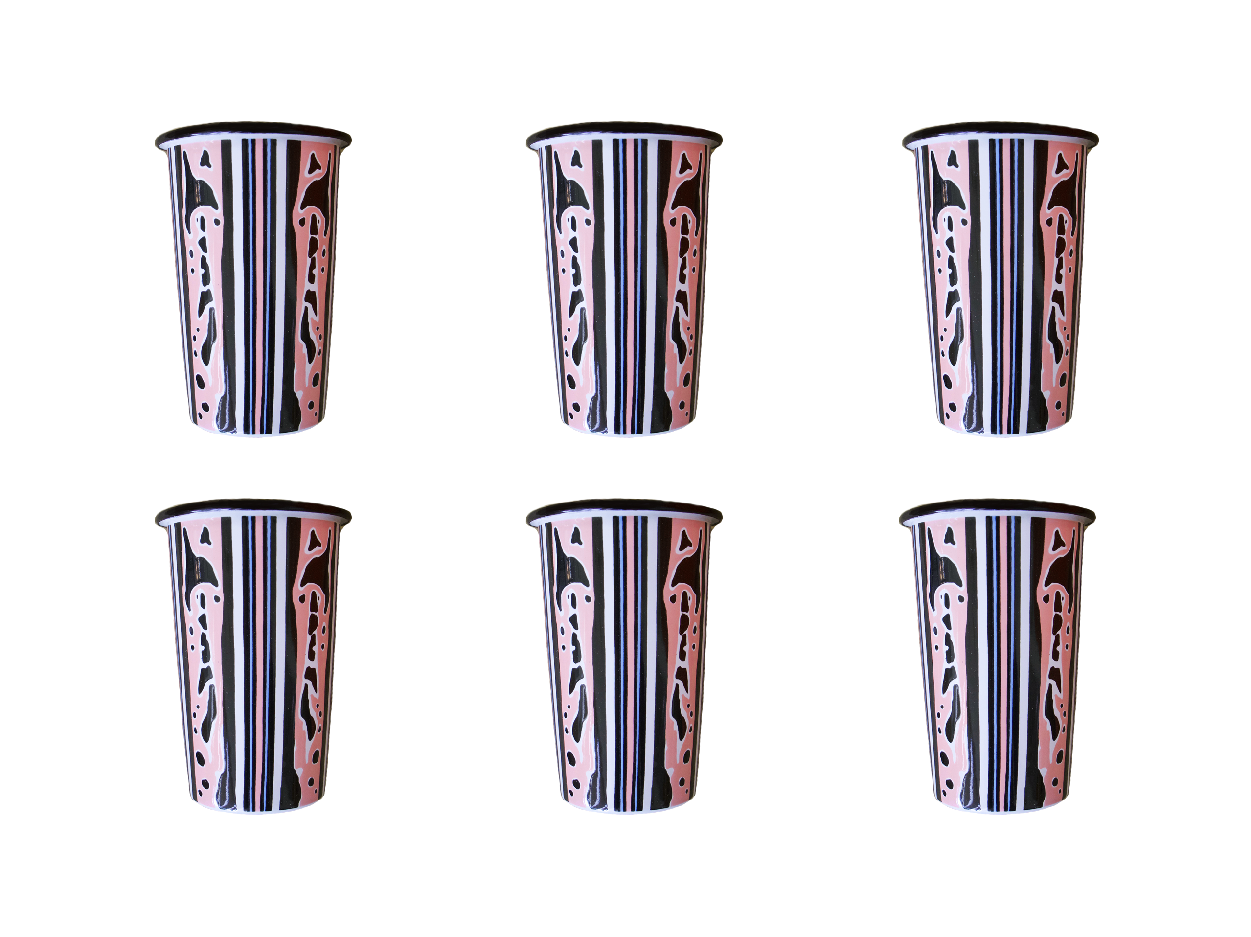 The Ophelia Set of 6 Tumblers