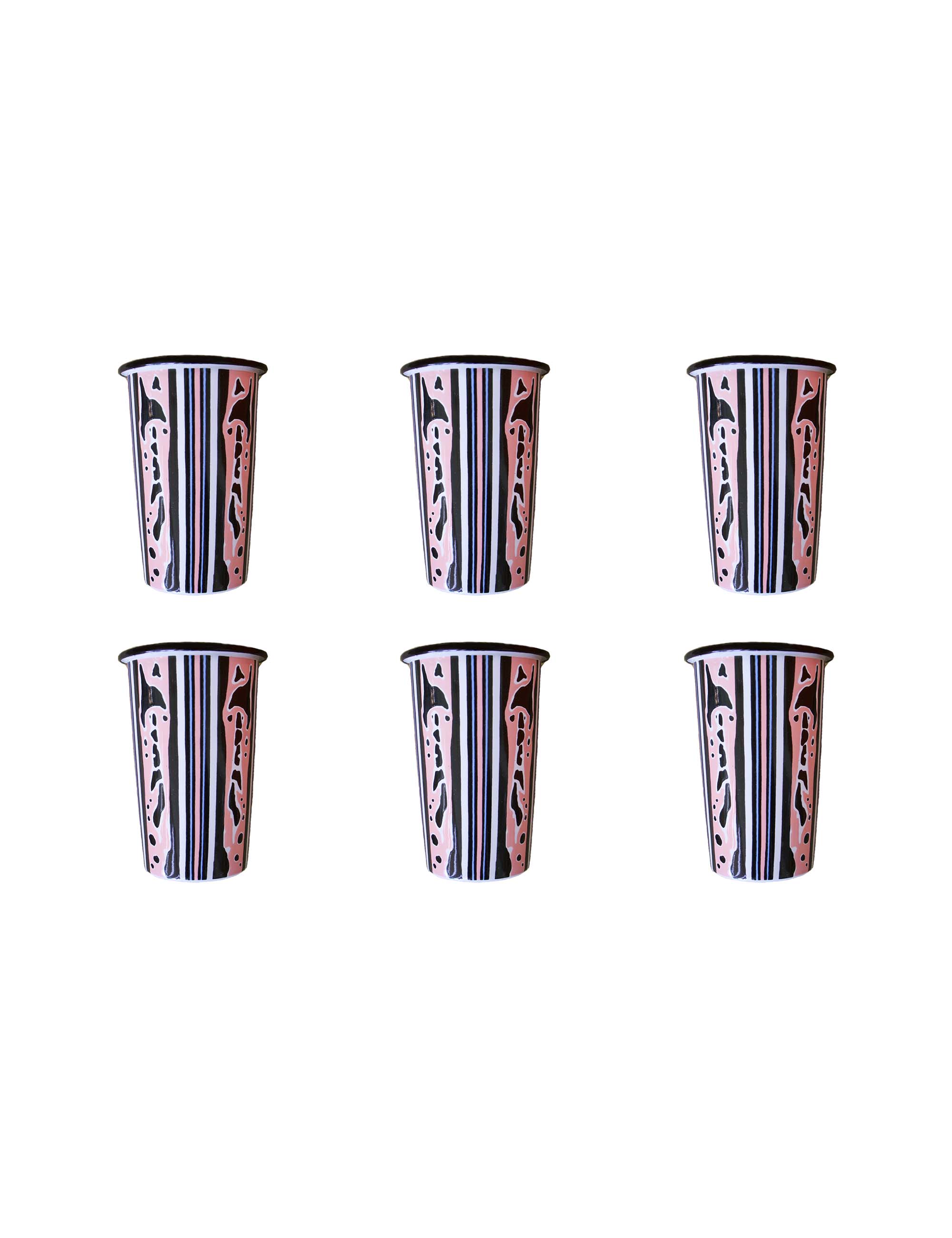 The Ophelia Set of 6 Tumblers