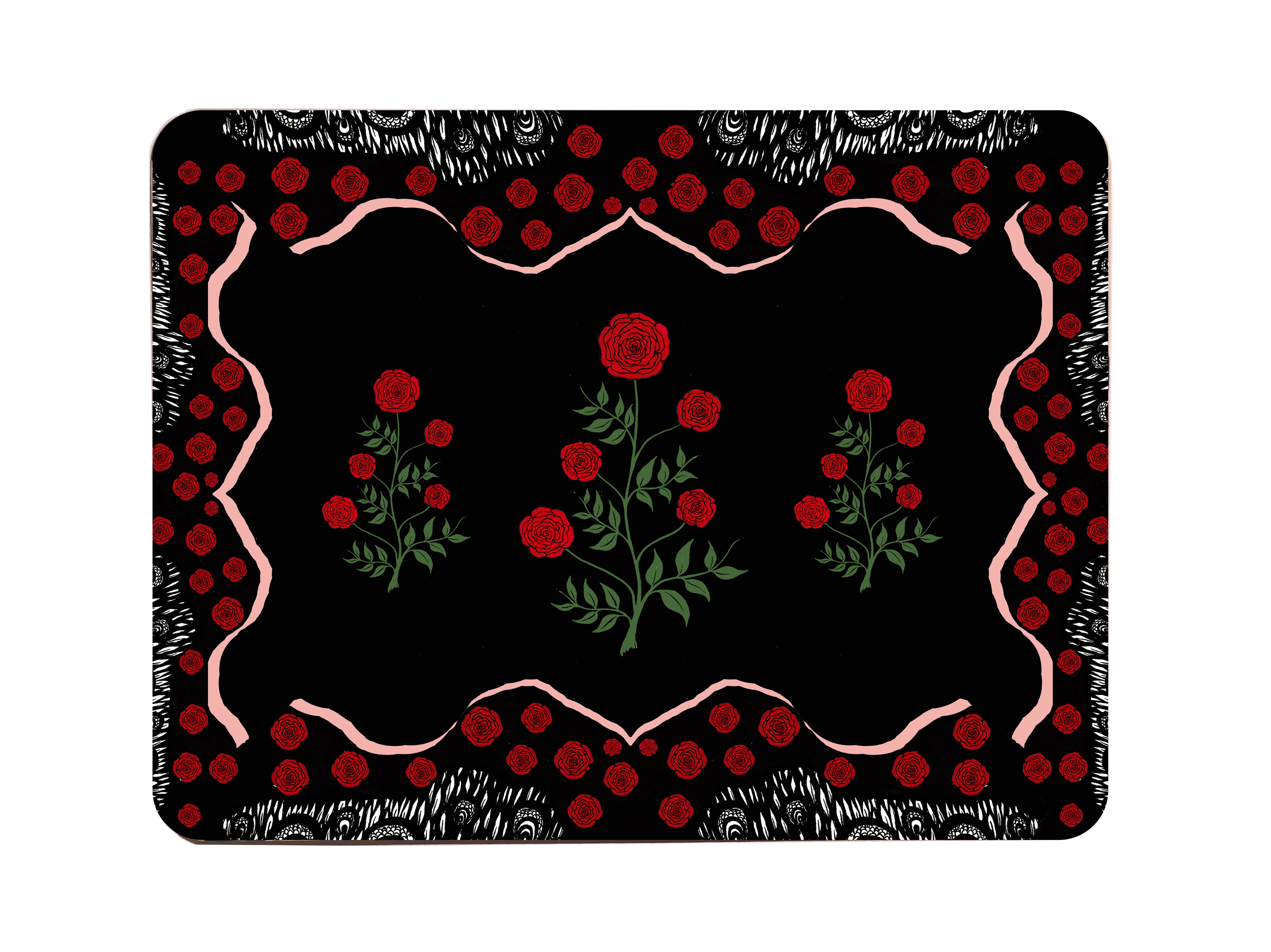 Medieval Rose Platter